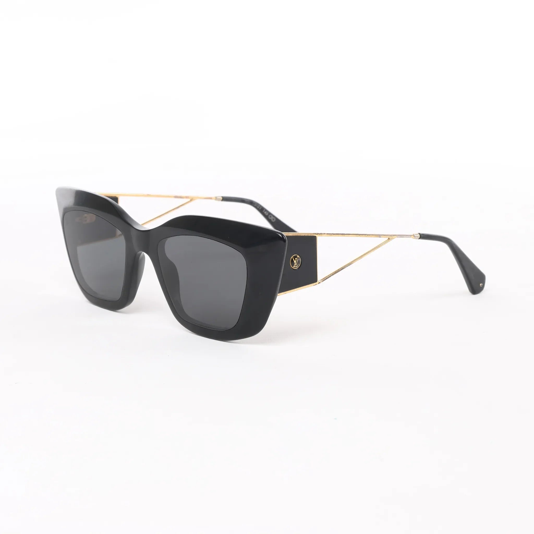 Louis Vuitton Acetate Arizona Dream Sunglasses in Black Z1220W