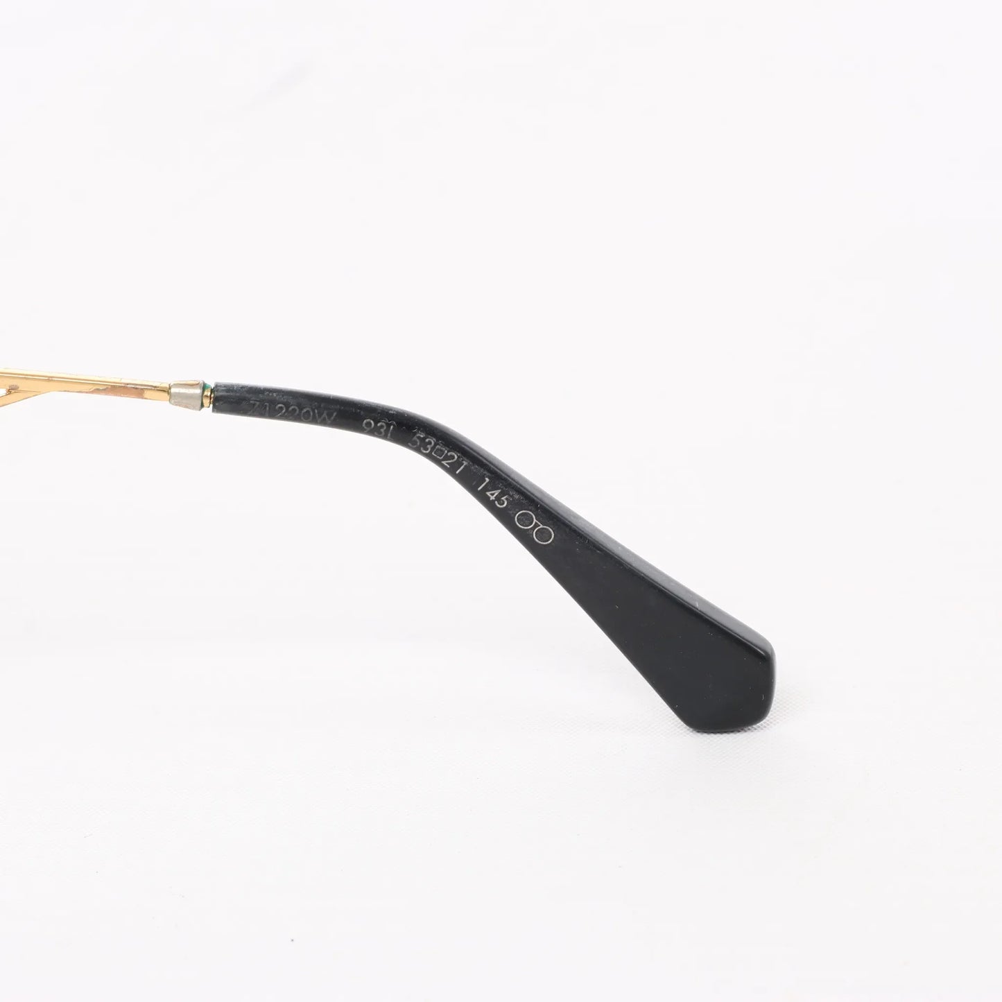 Lunettes de soleil Louis Vuitton Arizona Dream en acétate noir Z1220W