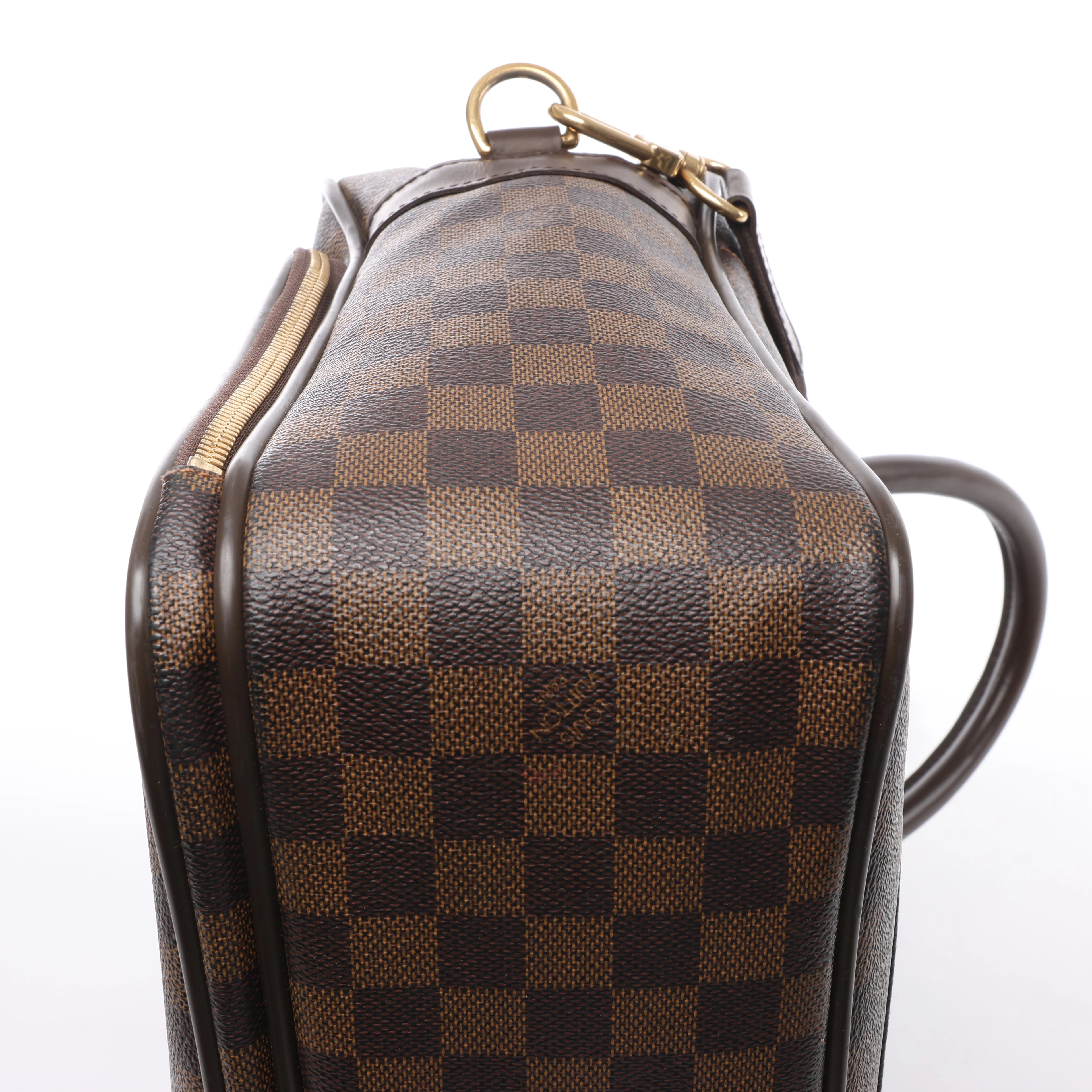 Louis Vuitton Agal Damier Ebene 2Way Handbag in Brown N23252