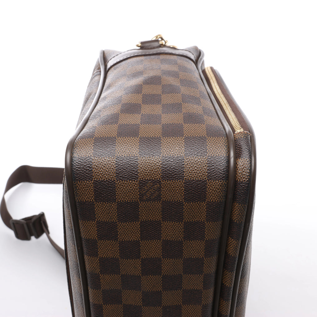 Louis Vuitton Agal Damier Ebene 2Way Handbag in Brown N23252
