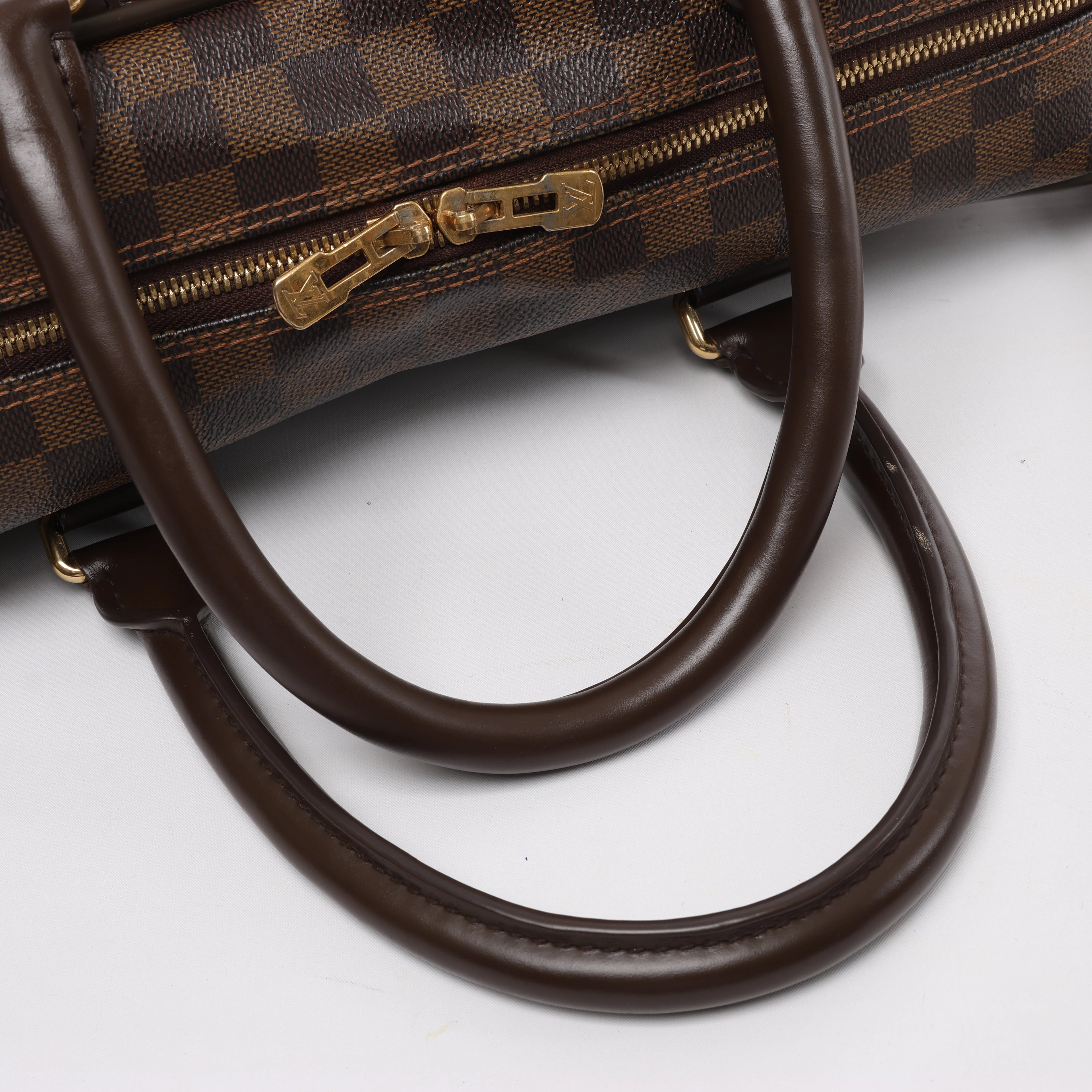Louis Vuitton Agal Damier Ebene 2Way Handbag in Brown N23252