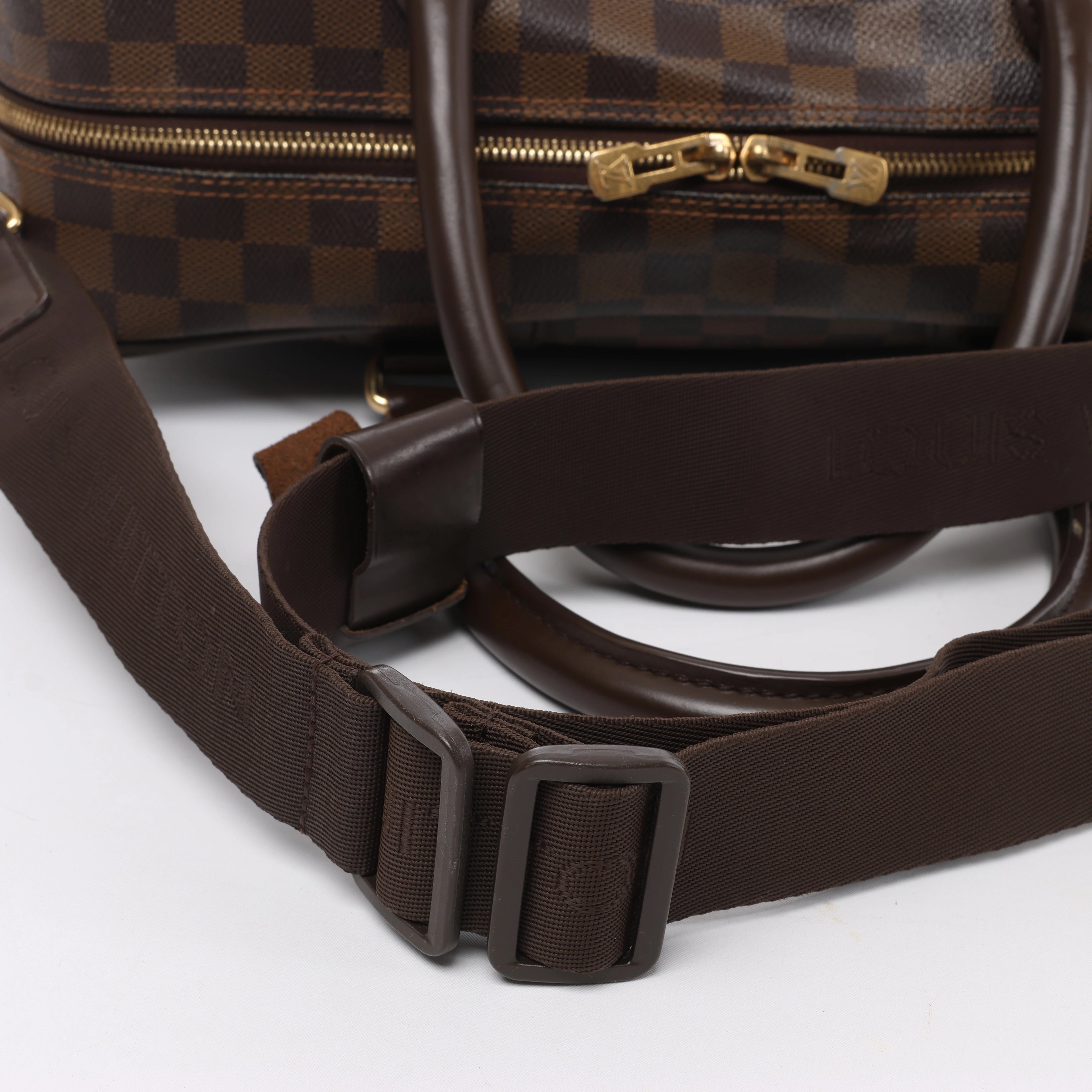 Louis Vuitton Agal Damier Ebene 2Way Handbag in Brown N23252