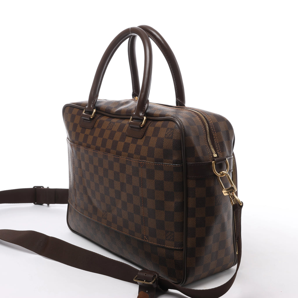 Louis Vuitton Agal Damier Ebene 2Way Handbag in Brown N23252