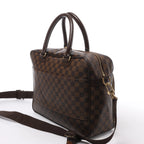 Louis Vuitton Agal Damier Ebene 2Way Handbag in Brown N23252