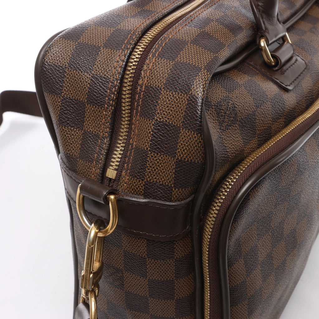 Louis Vuitton Agal Damier Ebene 2Way Handbag in Brown N23252