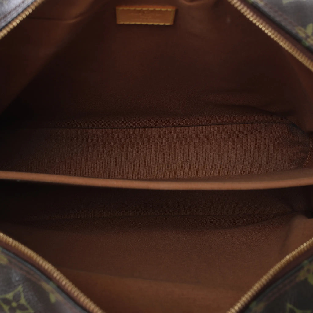 Louis Vuitton Agal Monogram Canvas Handbag in Brown M23252
