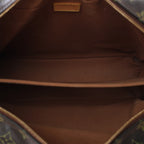 Louis Vuitton Agal Monogram Canvas Handbag in Brown M23252