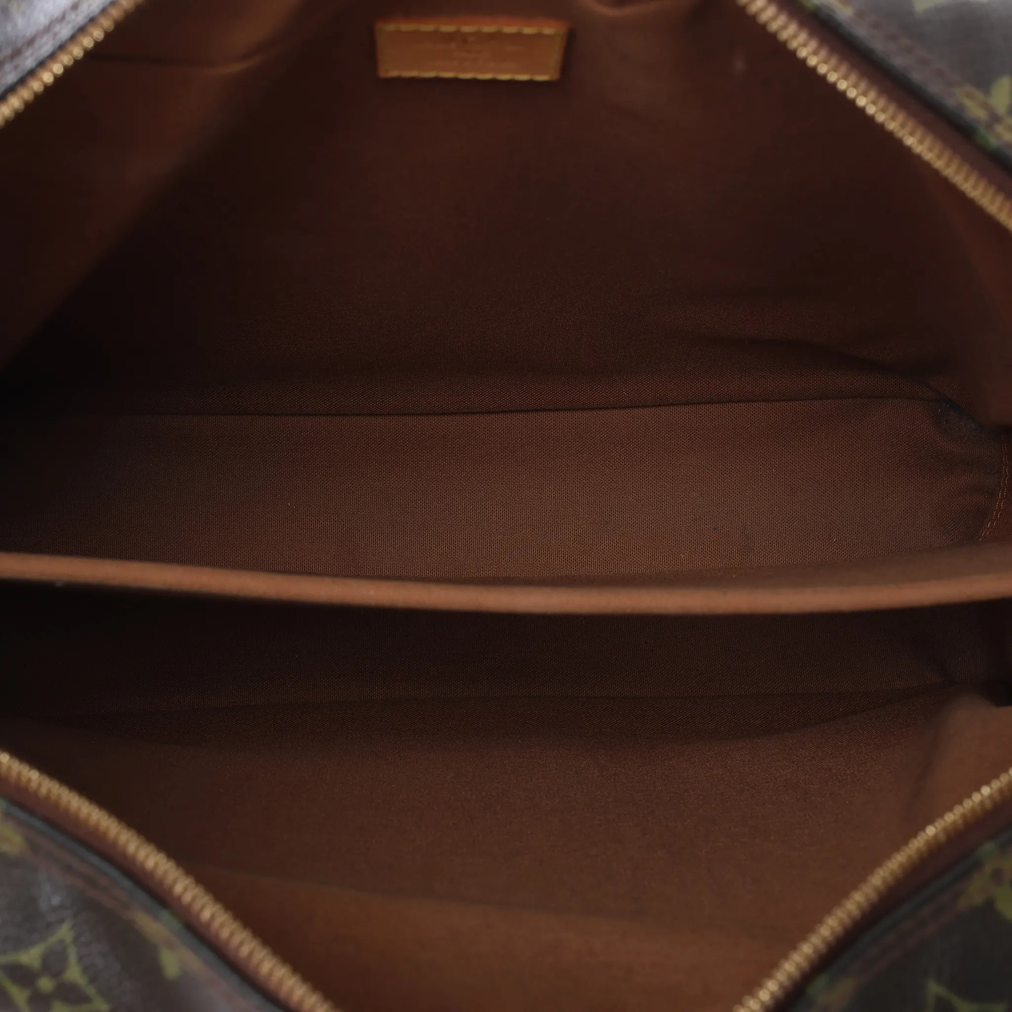 Louis Vuitton Agal Monogram Canvas Handbag in Brown M23252