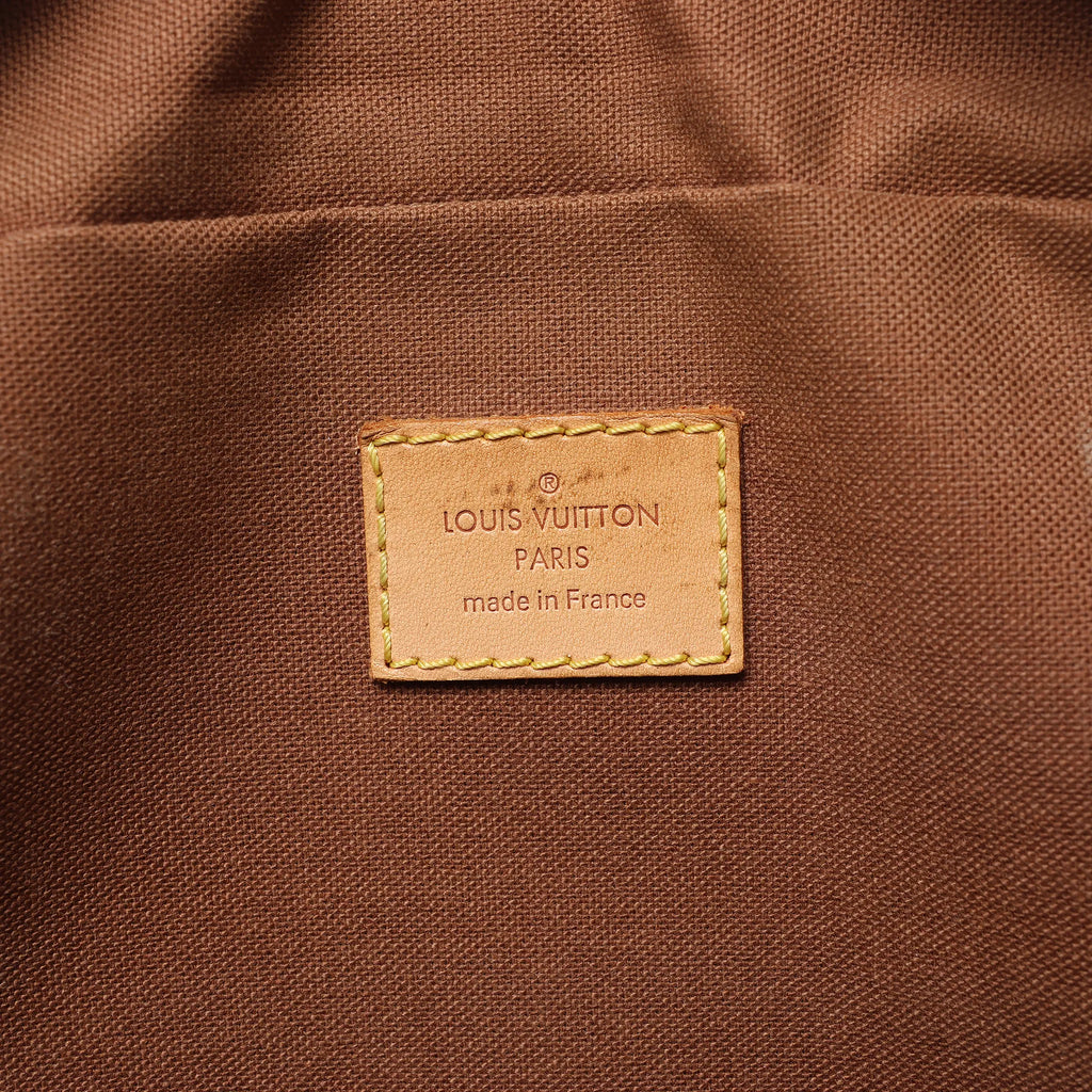 Louis Vuitton Agal Monogram Canvas Handbag in Brown M23252