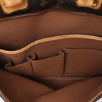 Louis Vuitton Agal Monogram Canvas Handbag in Brown M23252