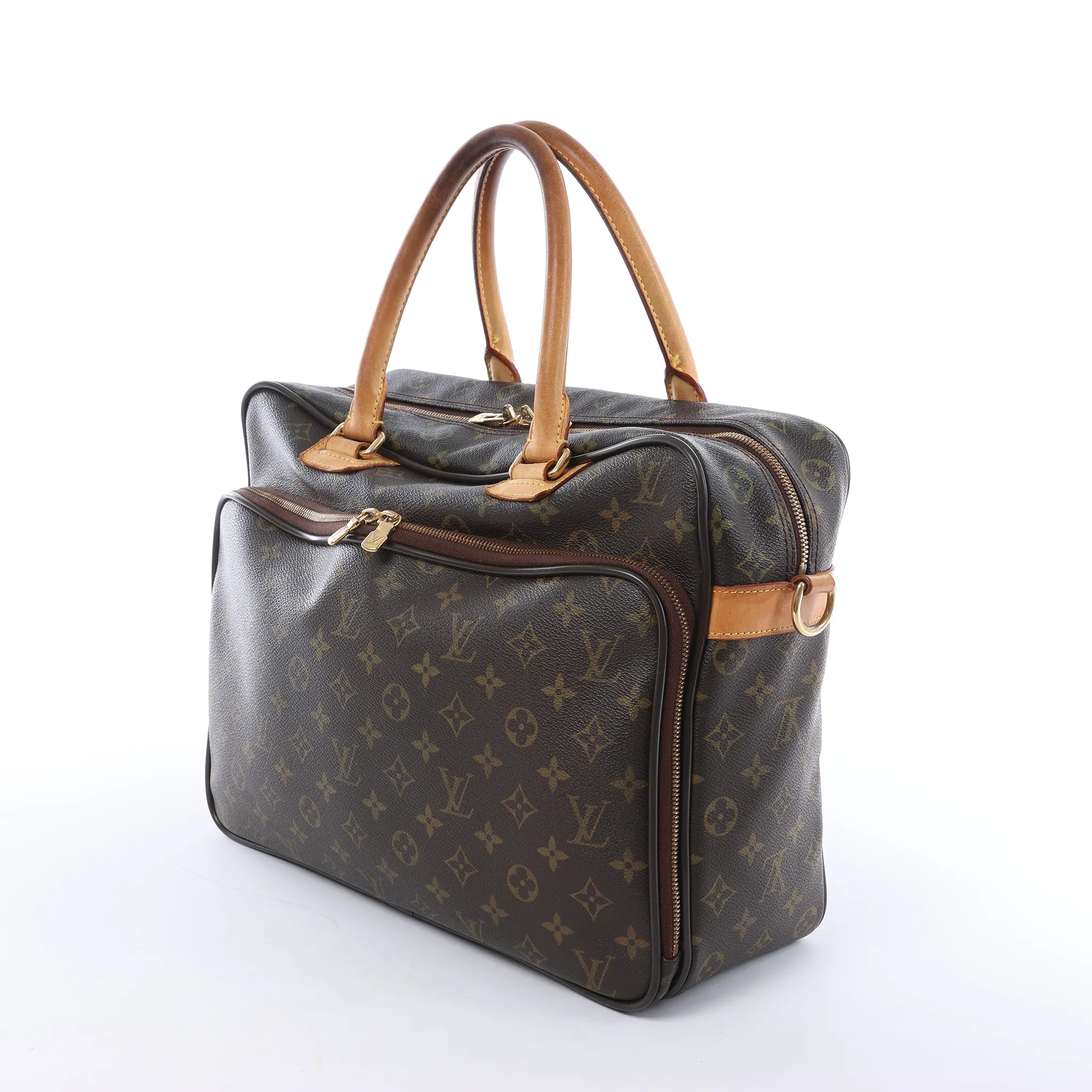Louis Vuitton Agal Monogram Canvas Handbag in Brown M23252