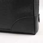 Louis Vuitton Porte Alexander Taiga Leather Handbag in Black M31162