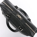 Louis Vuitton Alexander Taiga Leather Handbag in Black M31162