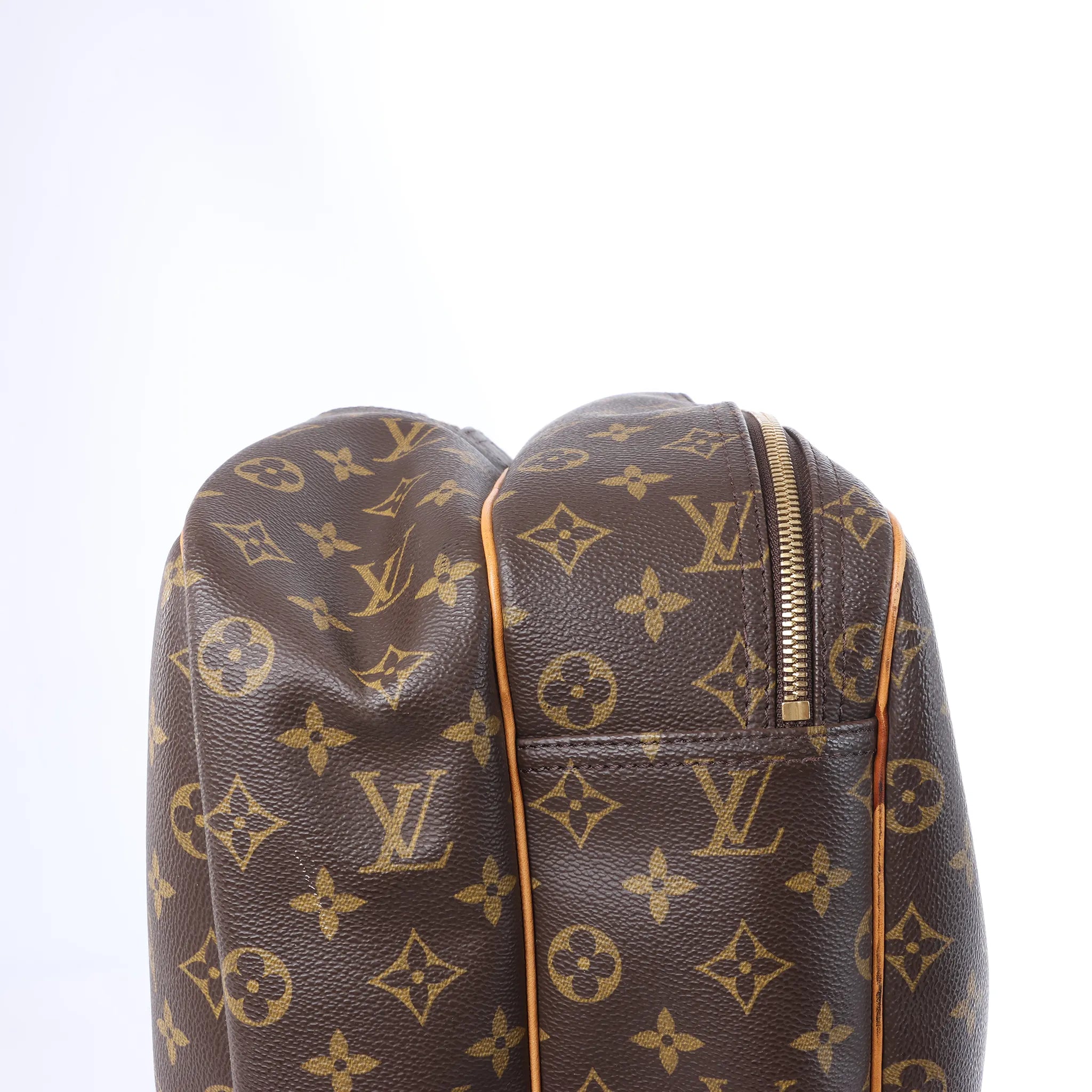 Louis Vuitton Alize Monogram Canvas 2 Poches Travel Bag in Brown M41392