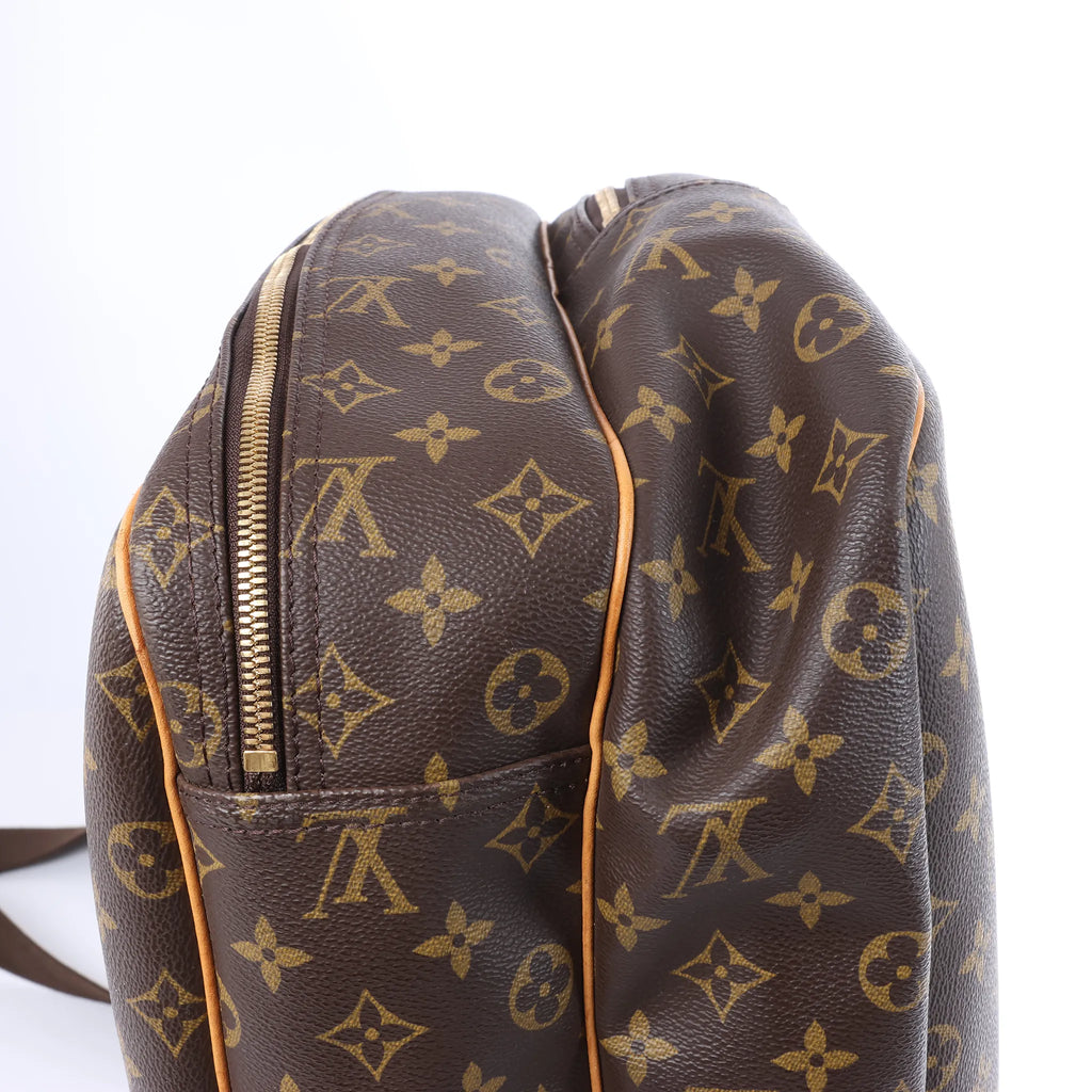 Louis Vuitton Alize Monogram Canvas 2 Poches Travel Bag in Brown M41392