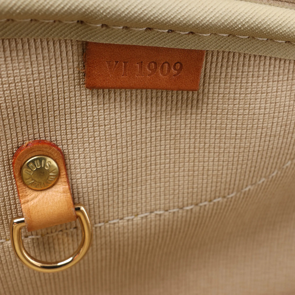 Louis Vuitton Alize Monogram Canvas 2 Poches Travel Bag in Brown M41392