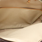 Louis Vuitton Alize Monogram Canvas 2 Poches Travel Bag in Brown M41392