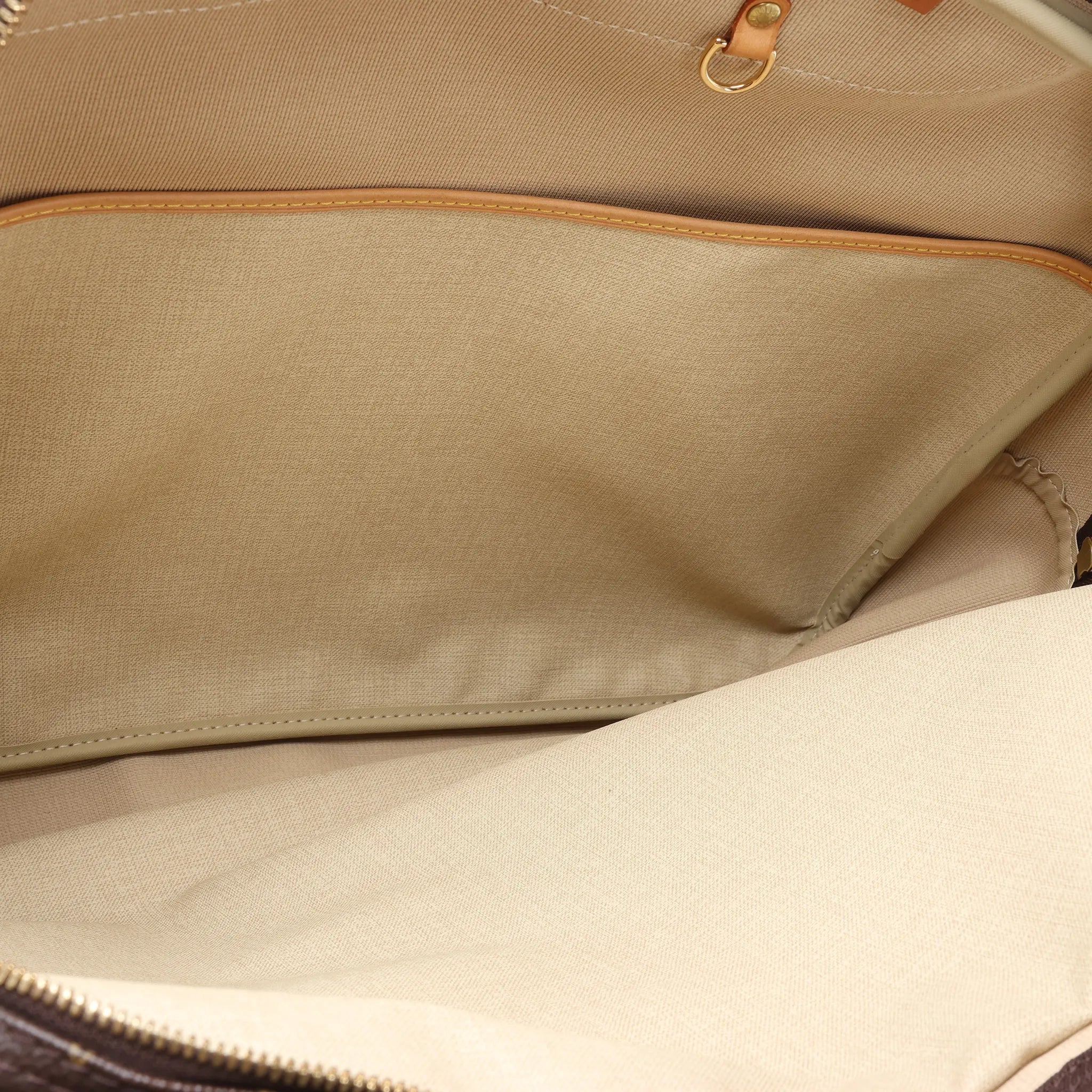 Louis Vuitton Alize Monogram Canvas 2 Poches Travel Bag in Brown M41392