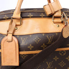 Louis Vuitton Alize Monogram Canvas 2 Poches Travel Bag in Brown M41392