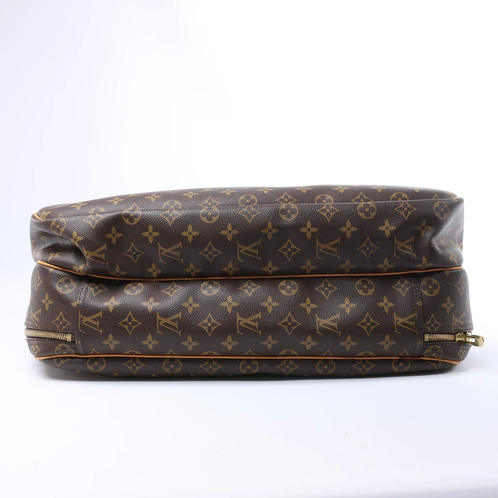 Louis Vuitton Alize Monogram Canvas 2 Poches Travel Bag in Brown M41392