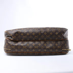 Louis Vuitton Alize Monogram Canvas 2 Poches Travel Bag in Brown M41392