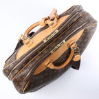 Louis Vuitton Alize Monogram Canvas 2 Poches Travel Bag in Brown M41392