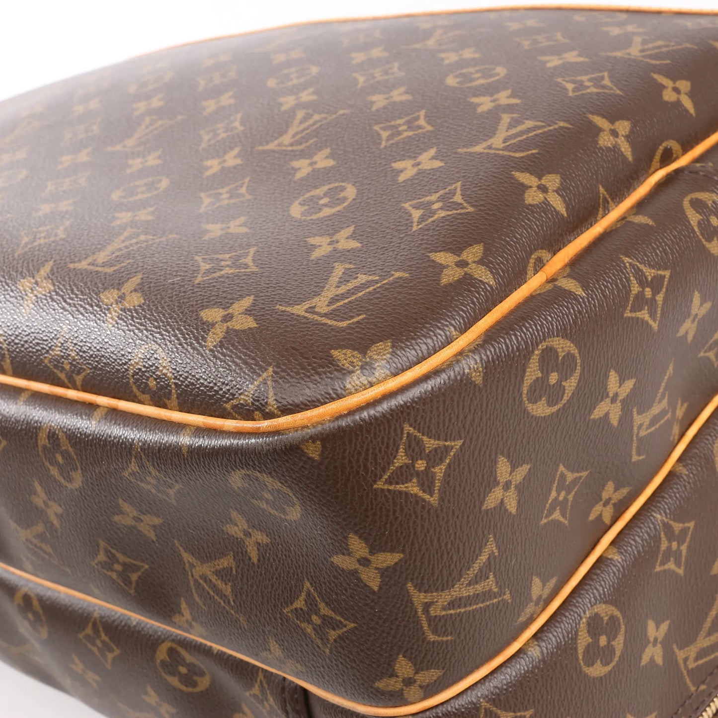 Louis Vuitton Alize Monogram Canvas 2 Poches Travel Bag in Brown M41399