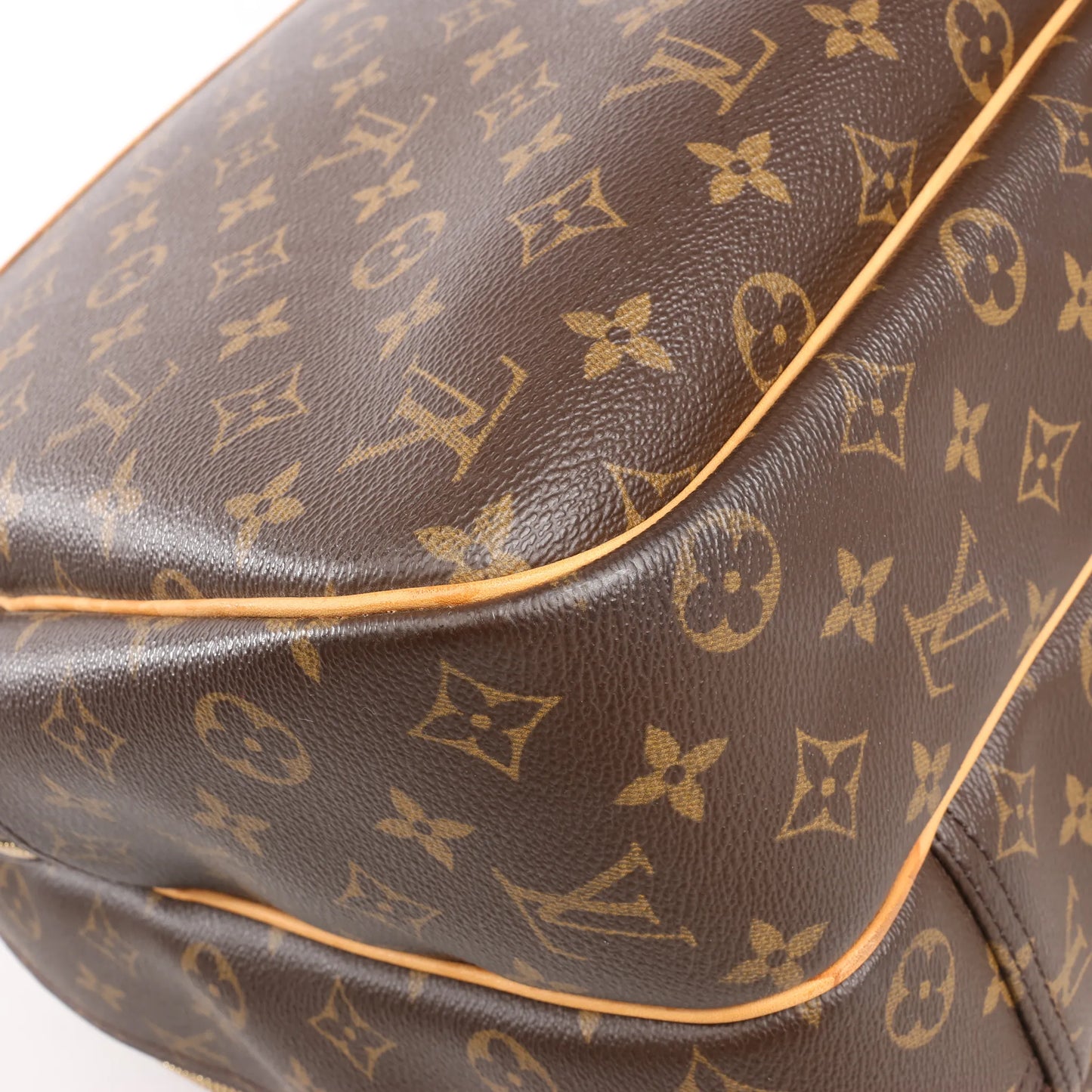 Louis Vuitton Alize Monogram Canvas 2 Poches Travel Bag in Brown M41399