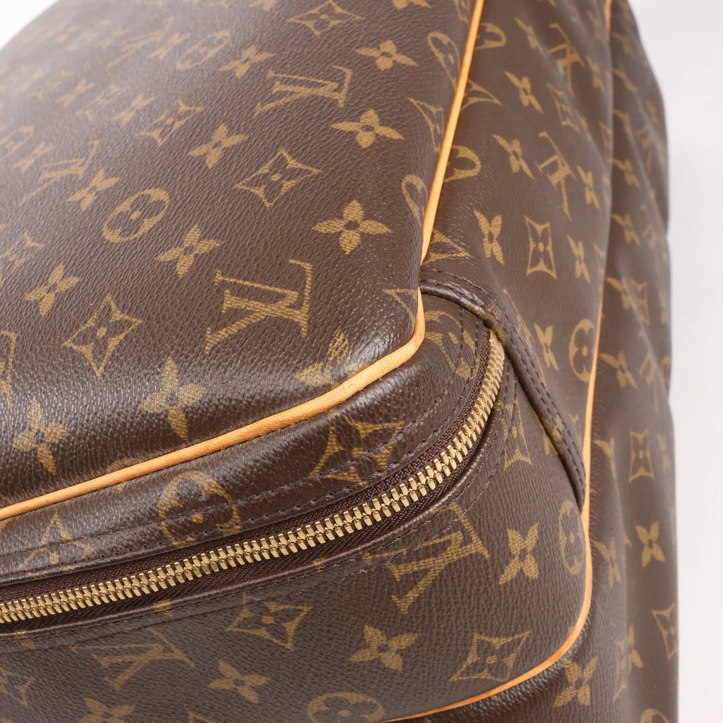 Louis Vuitton Alize Monogram Canvas 2 Poches Travel Bag in Brown M41399