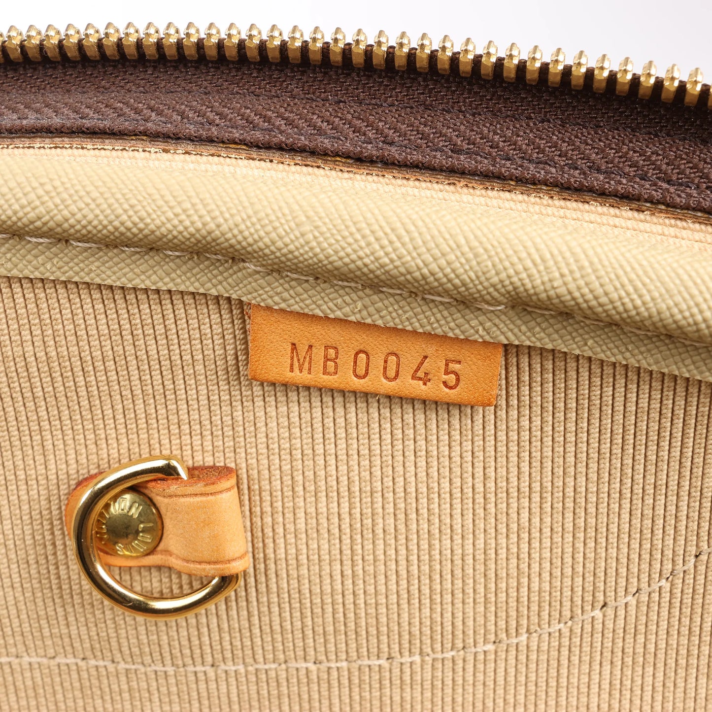 Louis Vuitton Alize Monogram Canvas 2 Poches Travel Bag in Brown M41399