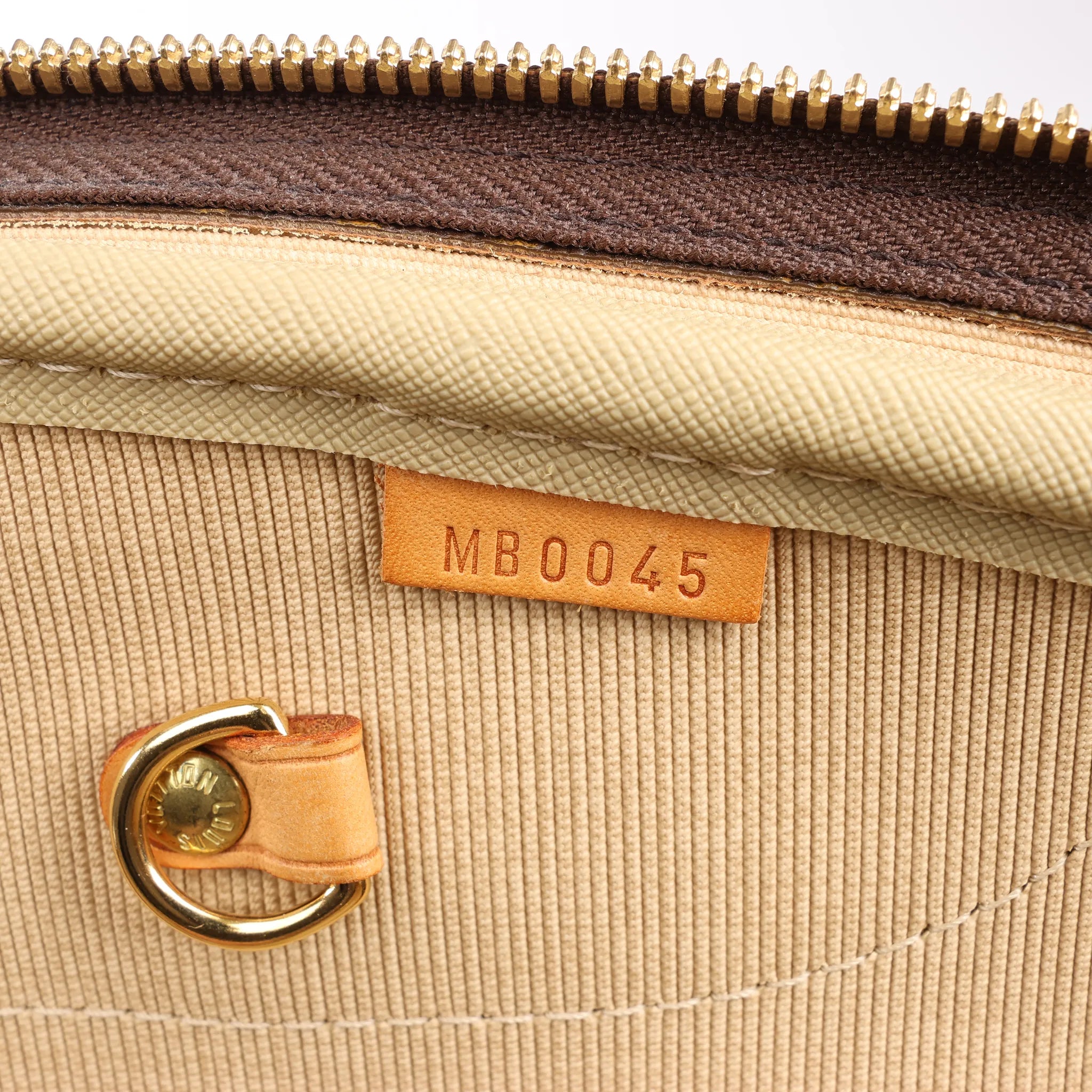 Louis Vuitton Alize Monogram Canvas 2 Poches Travel Bag in Brown M41399