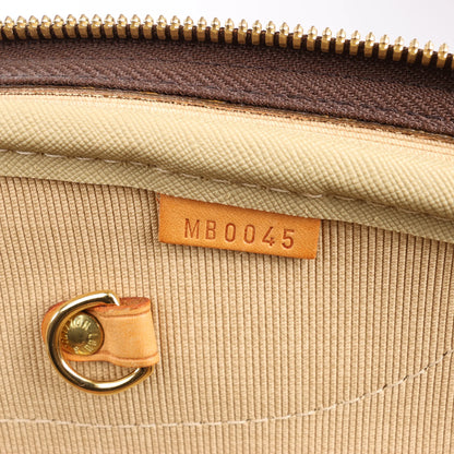 Louis Vuitton Alize Monogram Canvas 2 Poches Travel Bag in Brown M41399