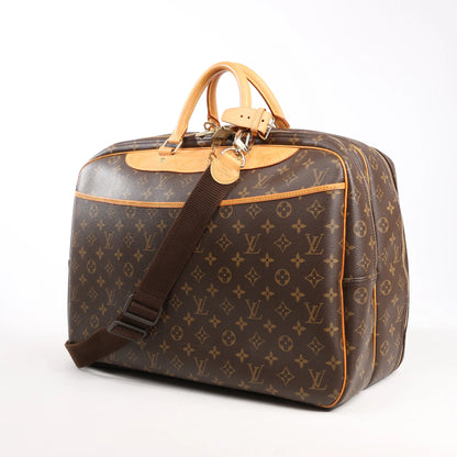 Louis Vuitton Alize Monogram Canvas 2 Poches Travel Bag in Brown M41399
