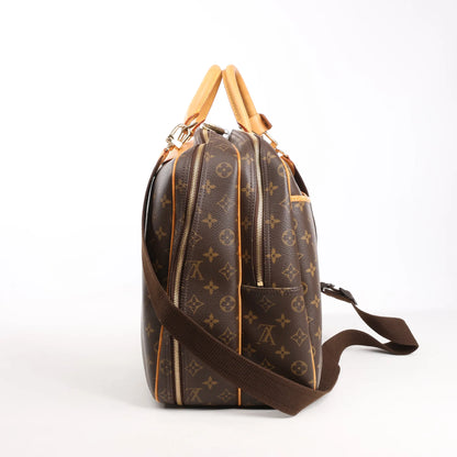 Louis Vuitton Alize Monogram Canvas 2 Poches Travel Bag in Brown M41399