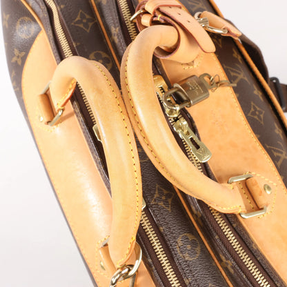 Louis Vuitton Alize Monogram Canvas 2 Poches Travel Bag in Brown M41399