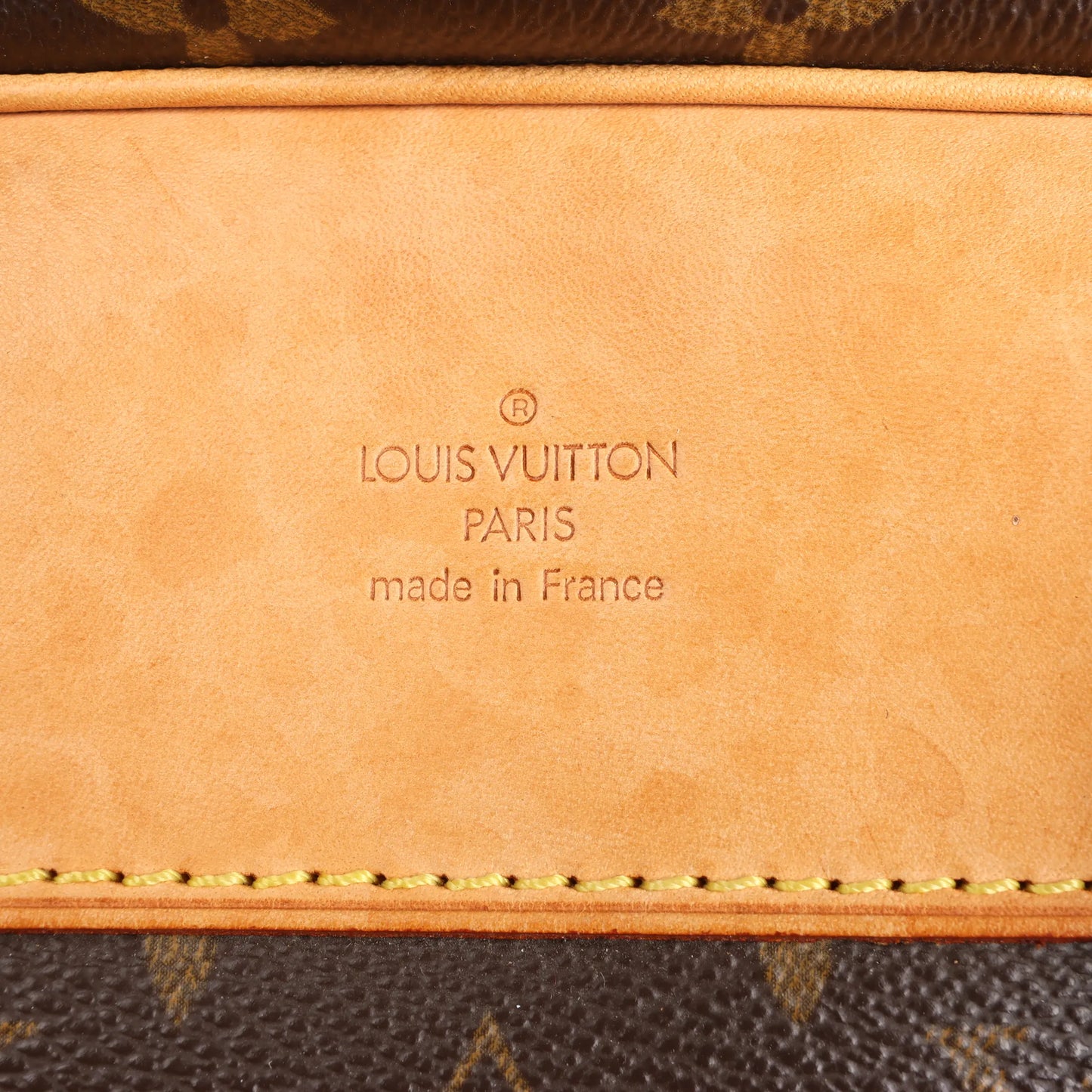 Louis Vuitton Alize Monogram Canvas 2 Poches Travel Bag in Brown M41399