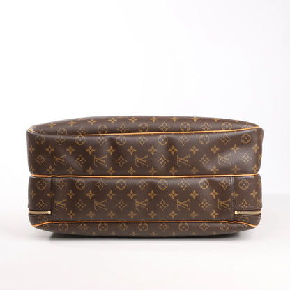 Louis Vuitton Alize Monogram Canvas 2 Poches Travel Bag in Brown M41399