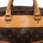 Bolso de viaje Louis Vuitton Alize Monogram Canvas con dos bolsillos en marrón M41399