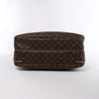 Bolso de viaje Louis Vuitton Alize Monogram Canvas con dos bolsillos en marrón M41399