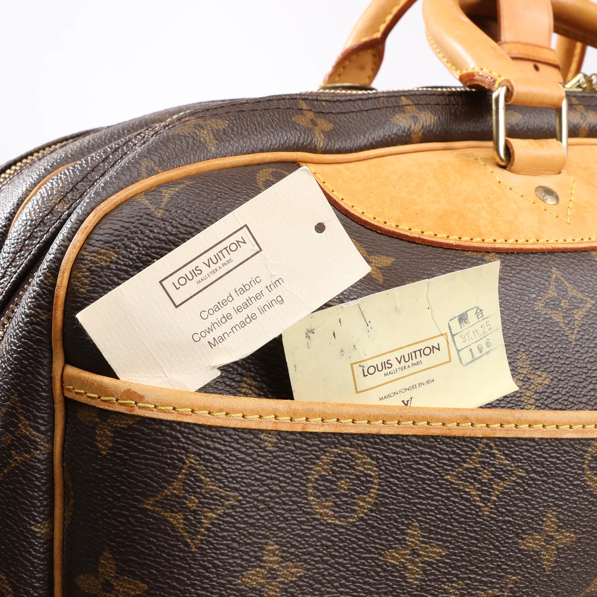 Louis Vuitton Monogram Canvas Alize 2 Poches Travel Bag M41399