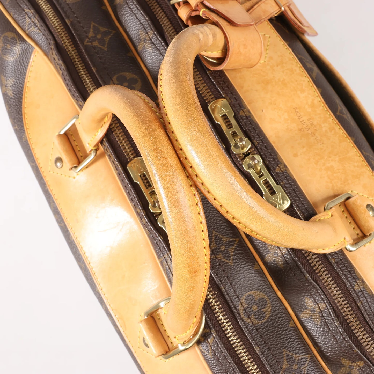 Louis Vuitton Monogram Canvas Alize 2 Poches Travel Bag M41399