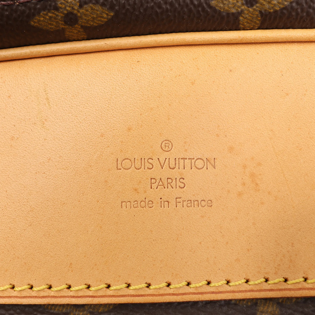 Louis Vuitton Alize Monogram Canvas 2 Poches Travel Bag in Brown M41399