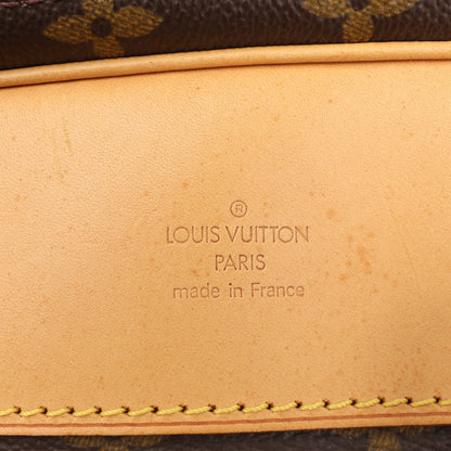 Louis Vuitton Alize Monogram Canvas 2 Poches Travel Bag in Brown M41399