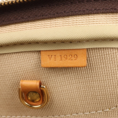 Louis Vuitton Alize Monogram Canvas 2 Poches Travel Bag in Brown M41399