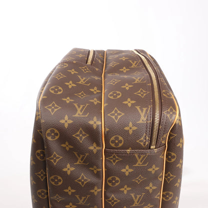 Louis Vuitton Alize Monogram Canvas 2 Poches Travel Bag in Brown M41399