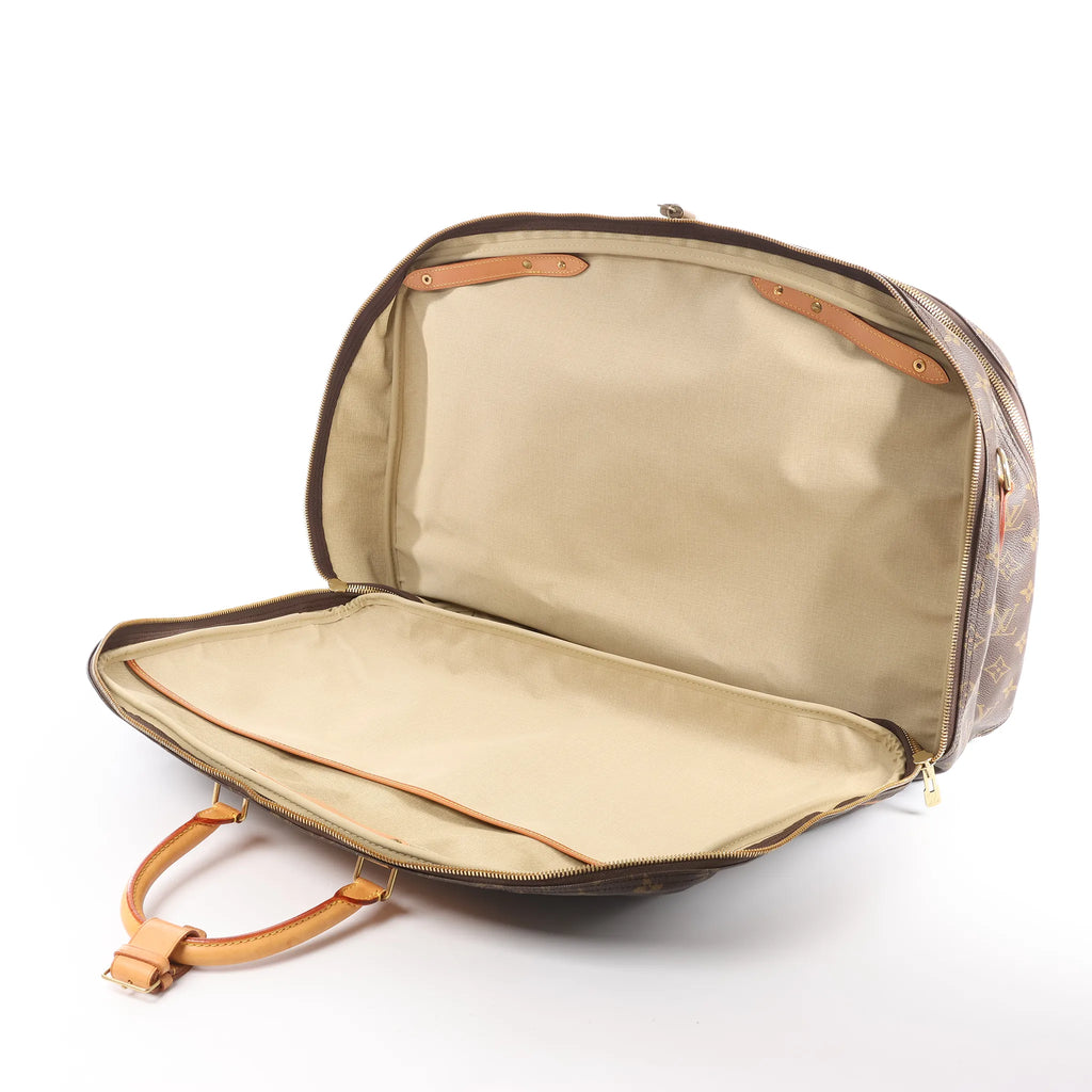 Louis Vuitton Alize Monogram Canvas 2 Poches Travel Bag in Brown M41391