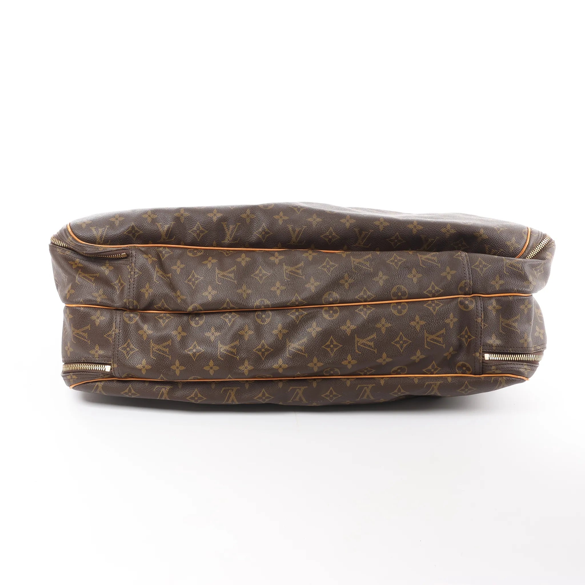 Louis Vuitton Alize Monogram Canvas 2 Poches Travel Bag in Brown M41391
