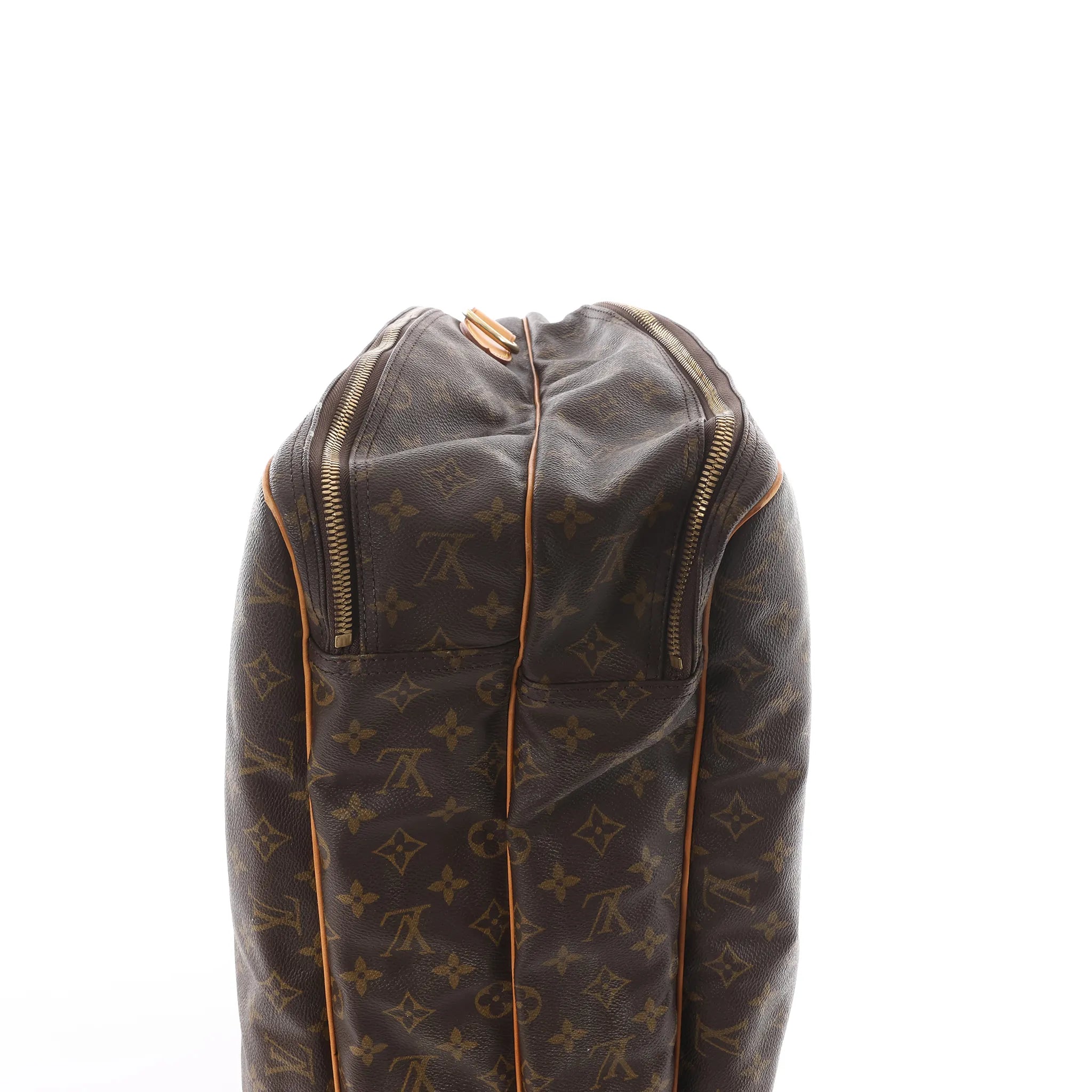 Louis Vuitton Alize Monogram Canvas 2 Poches Travel Bag in Brown M41391