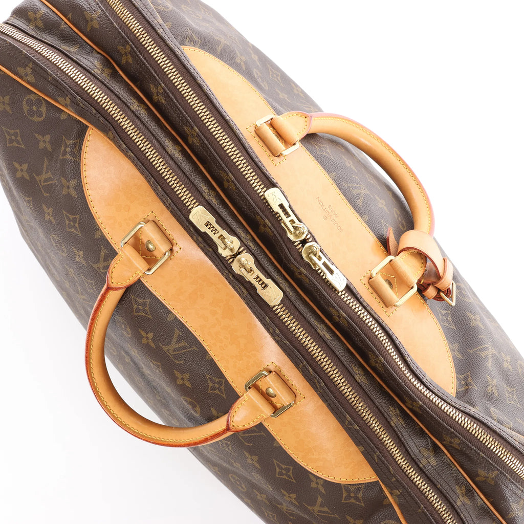 Louis Vuitton Alize Monogram Canvas 2 Poches Travel Bag in Brown M41391