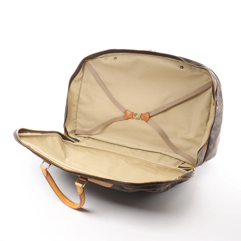 Louis Vuitton Alize Monogram Canvas 2 Poches Travel Bag in Brown M41391